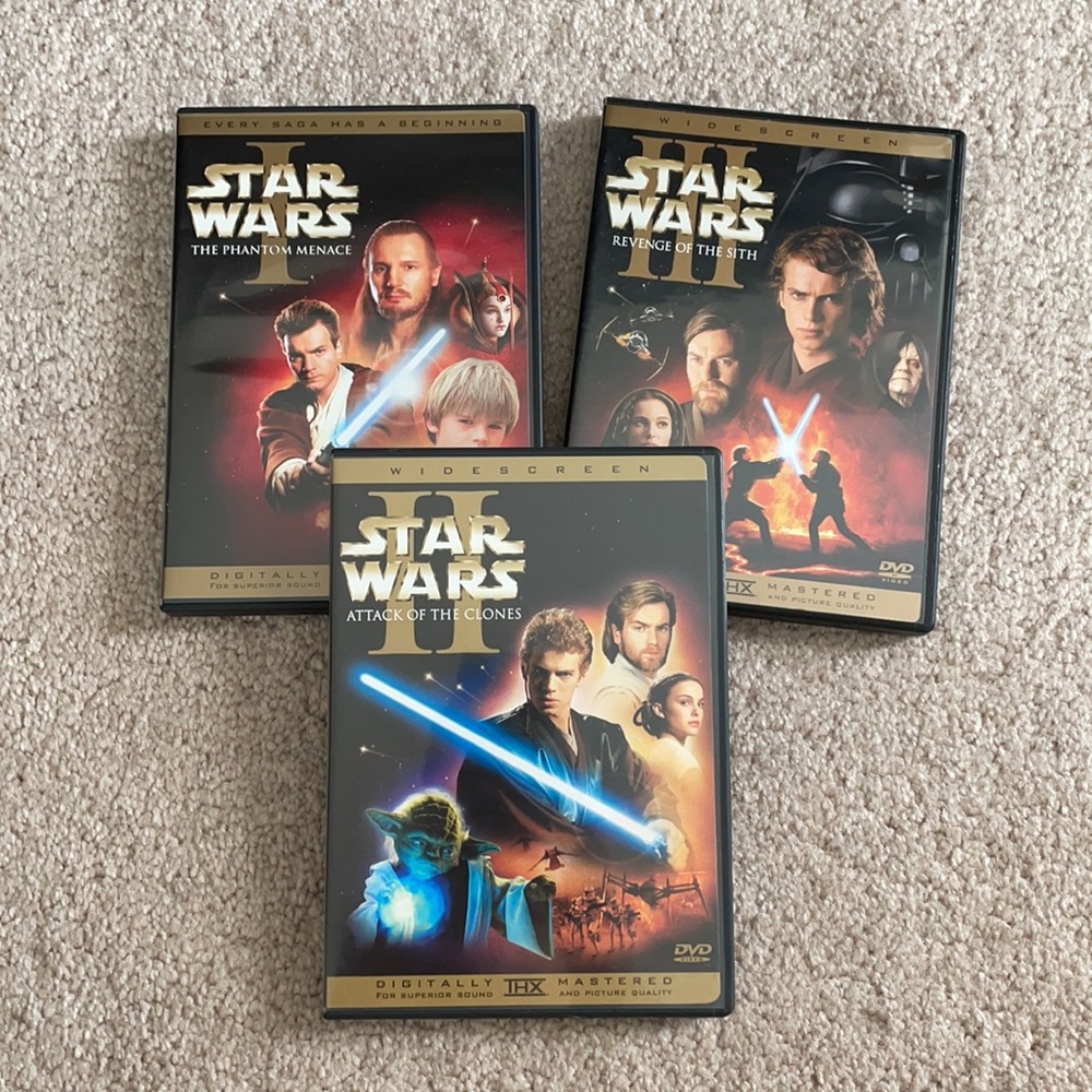 Star Wars DVD Movies 🎥